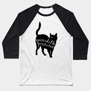 Black Cat Baseball T-Shirt